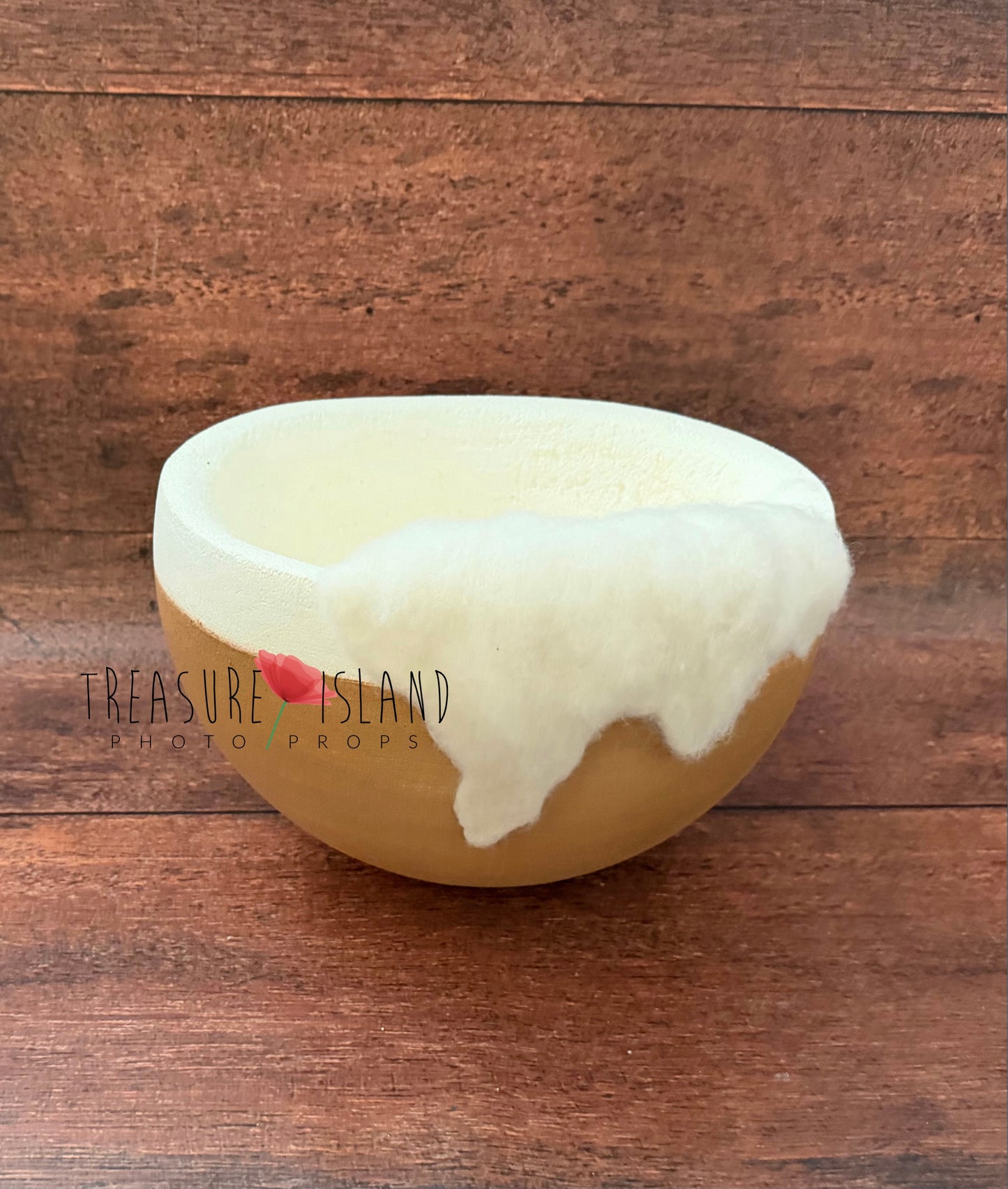 Cappuccino Dream Bowl – Giant Coffee Cup Newborn & Sitter Prop