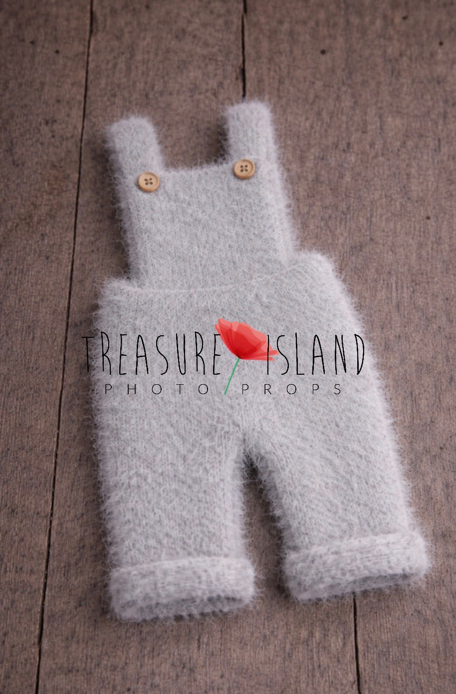 Fluffy Mohair Baby Romper | Newborn & Sitter Photography Prop | Handmade Luxury Overalls