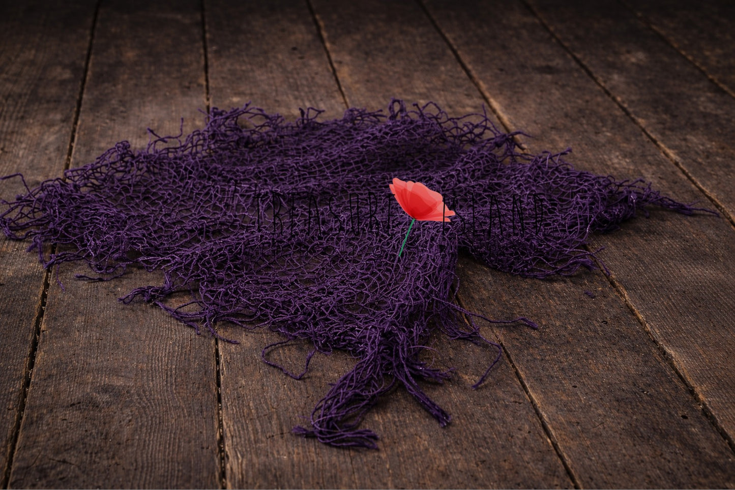 Hand-Dyed Jute Fiber Layer – Newborn Photo Props