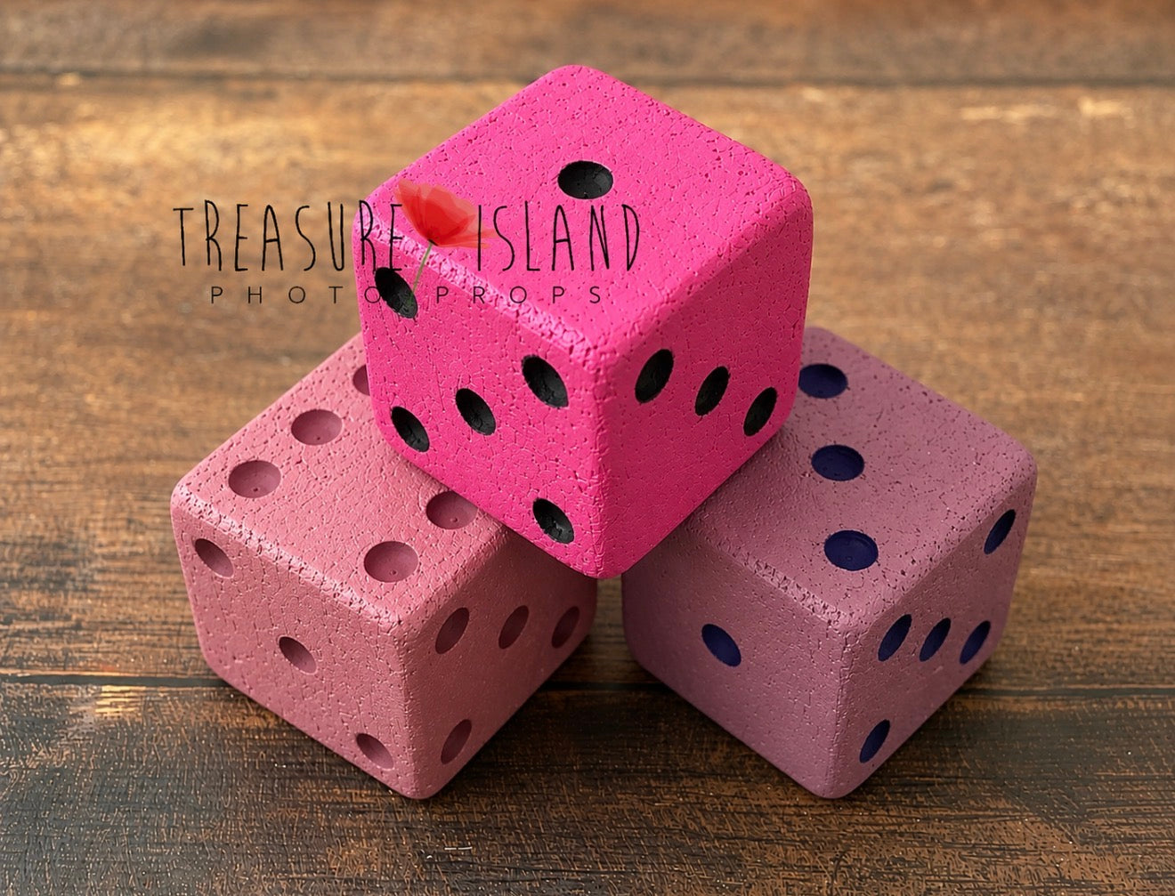 Luxury Foam Dice Collection BACK TO SCHOOL Collection | Handmade Fine Art Photography Props