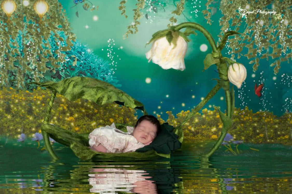 THUMBELINA – Deluxe Floral Newborn Set - MODEL 3