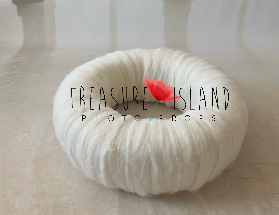 NEWBORN ROUND Nest โ Handmade Newborn Photography Prop