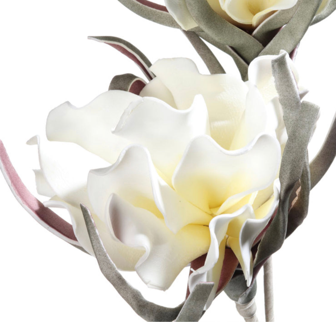 Giant Fine Art Flower – Dusty Antique Rose | 97 cm Statement Floral Prop