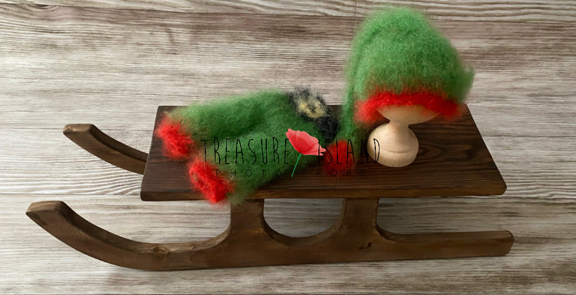 KNITTED ELF SET -ELF OUTFIT