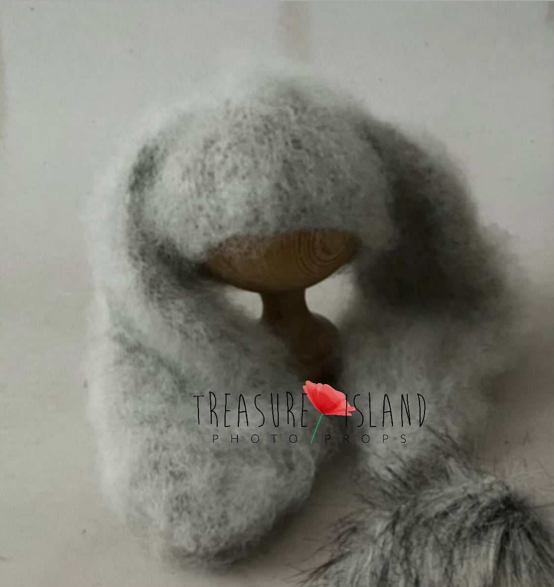 ふわふわロンパース + クマまたはウサギの帽子 ✨新生児用衣装 ✨ニットロンパース ✨ニット新生児用衣装 ✨足付きオーバーオール ✨