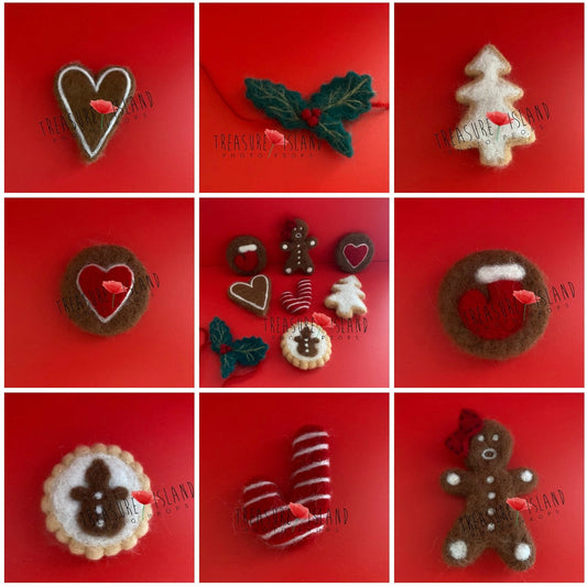 🎄FELTED CHRISTMAS COOKIES🎄