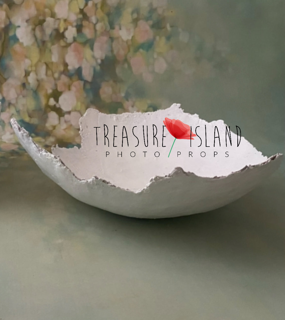 Easter Eggshell Prop – Handmade Plaster Version