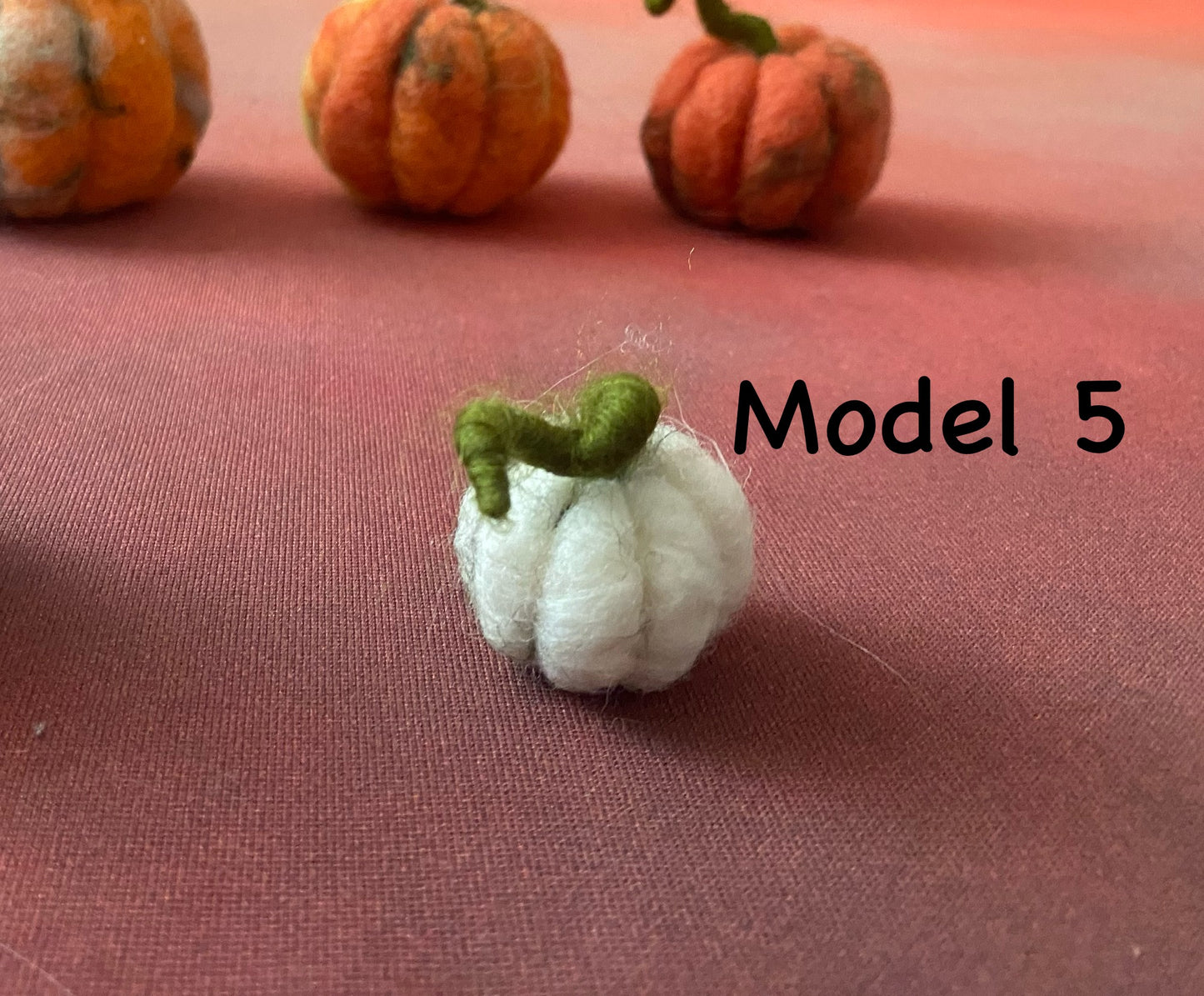 🎃Felted PUMPKIN SET🎃Autumn PROPS