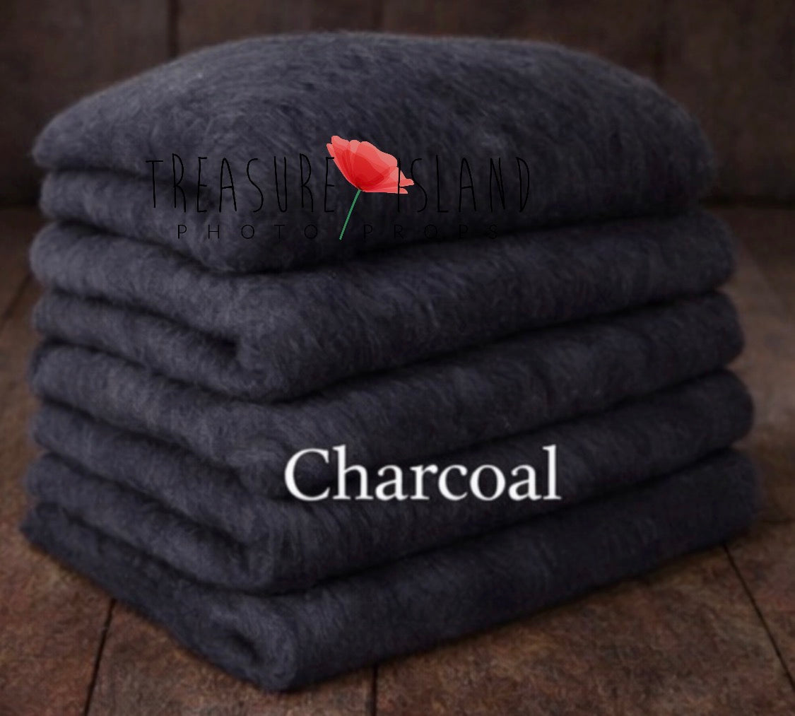 Classic Blankets – Handmade Felted Baby Blankets - Photo Props - 69 colours
