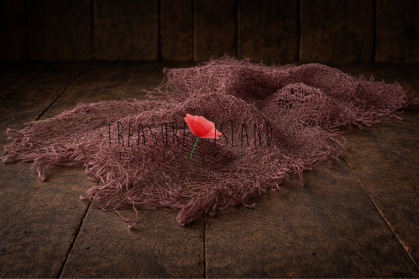Hand-Dyed Jute Fiber Layer – Newborn Photo Props