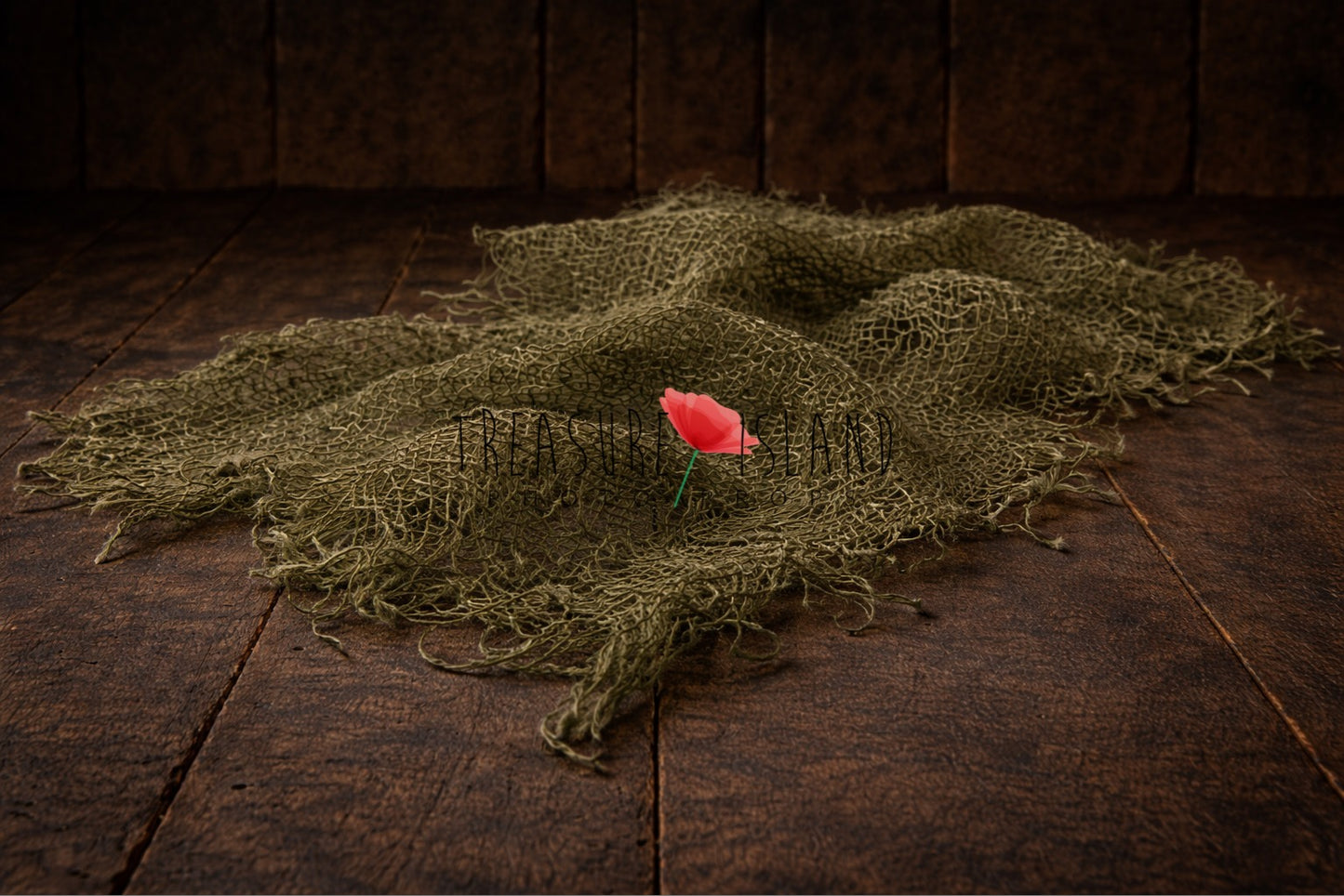 Hand-Dyed Jute Fiber Layer – Newborn Photo Props