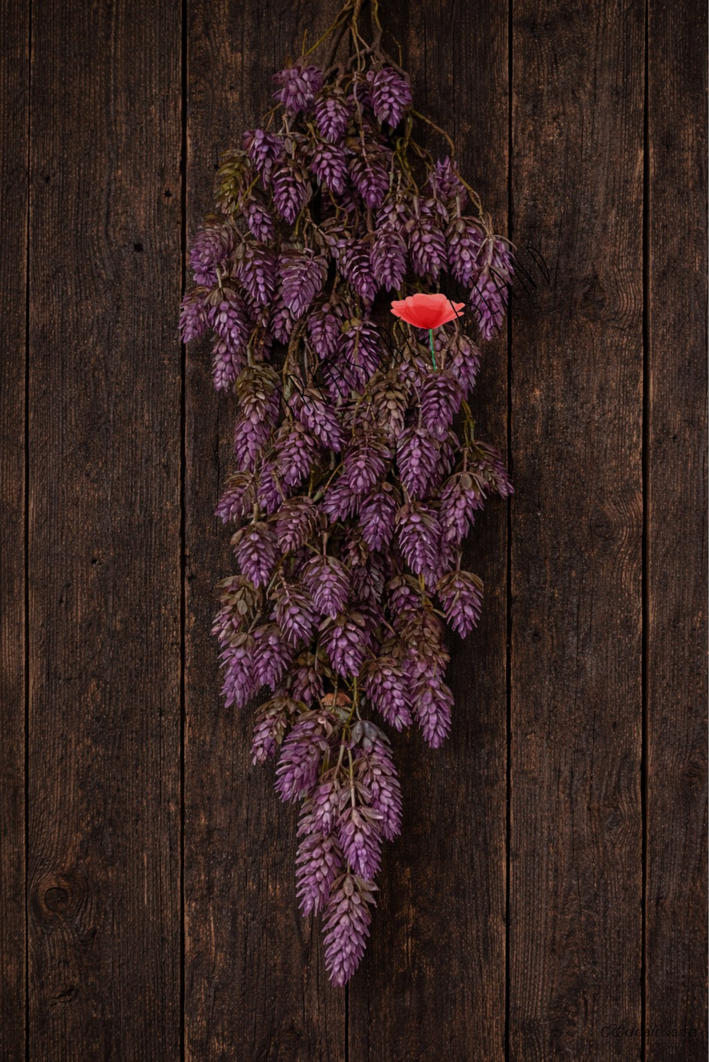 Heather Botanical Hanging Garland 150 cm – Luxury Cascading Photography Installation