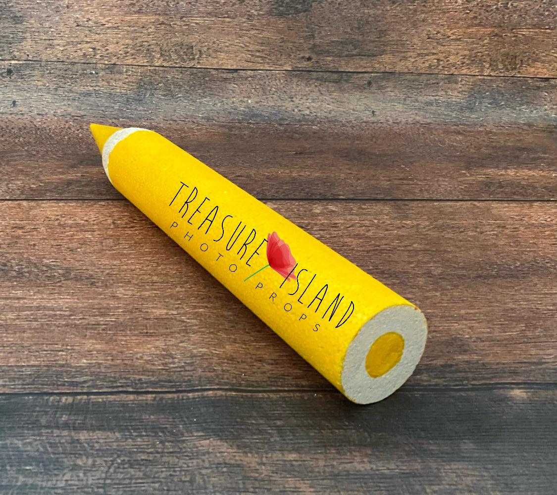 GIANT CRAYONS - School Props - 38 colours