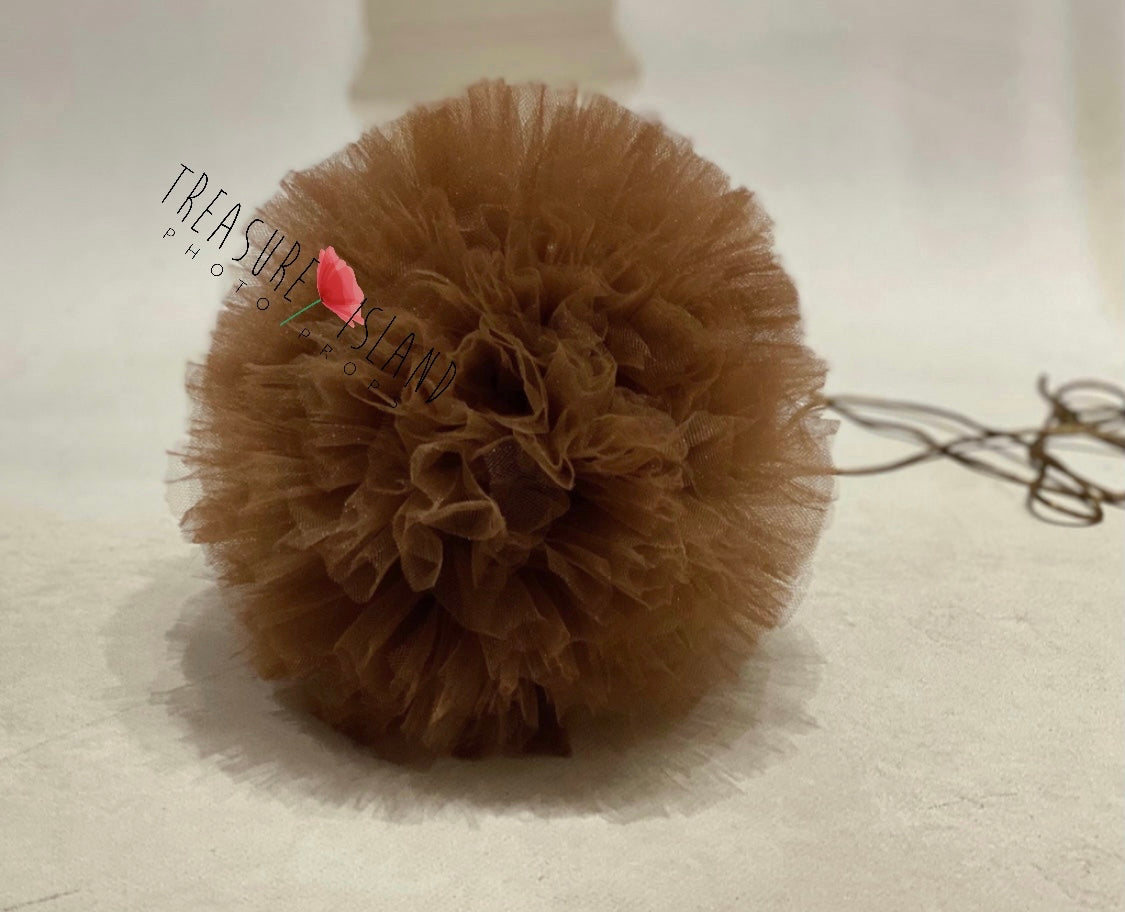 BEST PRICE_TULLE  POM POMS - EXTRA FULL _petfect TO CAKE SMASH