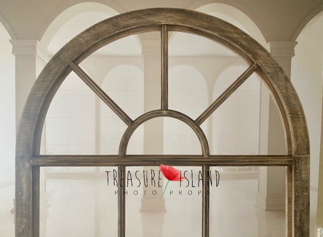 VINTAGE WOODEN WINDOW - _WOODEN FRAME_different sizes 100-200 cm tall