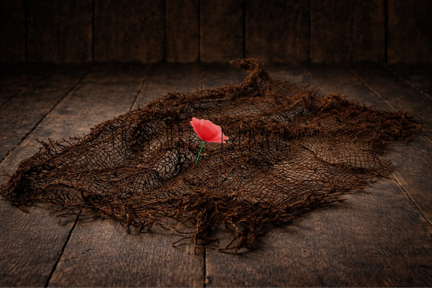 Hand-Dyed Jute Fiber Layer – Newborn Photo Props