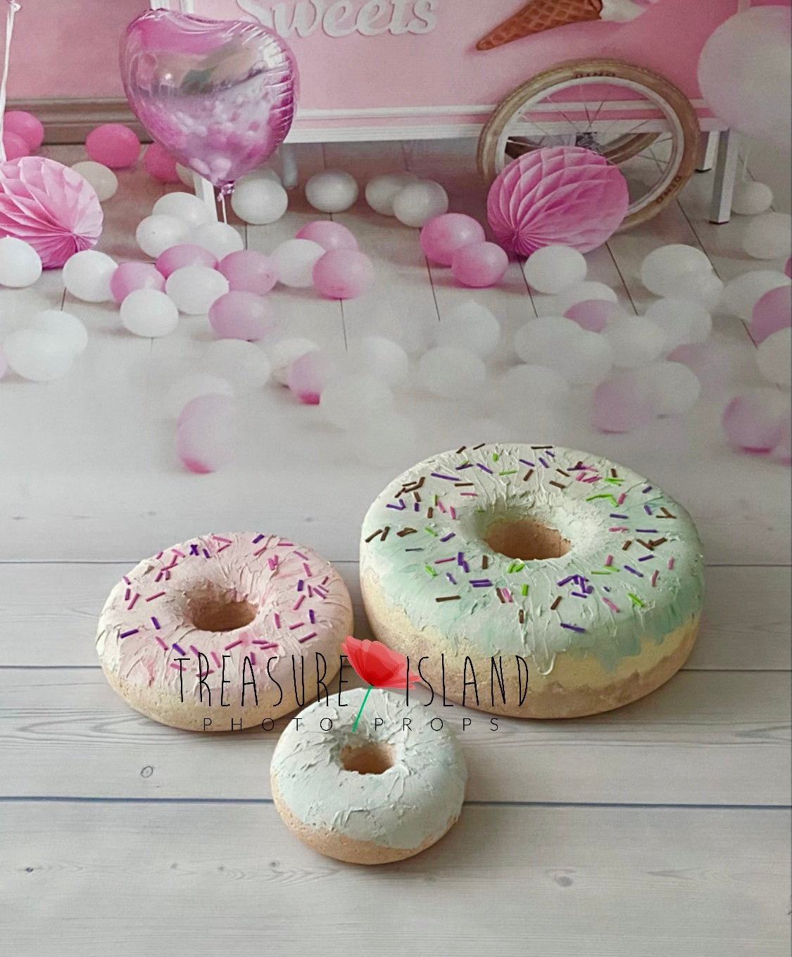 Fake Donuts – Handmade Decorative Donuts for Photography Sessions