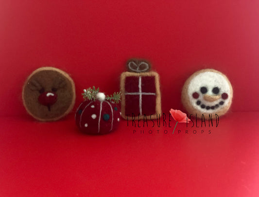 🎄FELTED CHRISTMAS COOKIES🎄