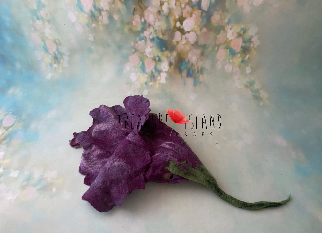 Felted Posing Flower for Newborn Photography