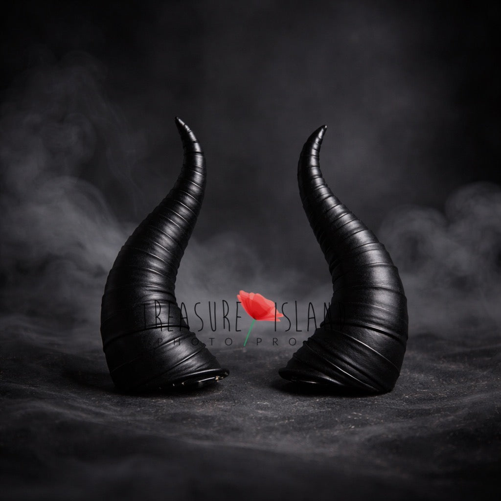 Gothic Horns Headpiece – Fine Art Photography Prop