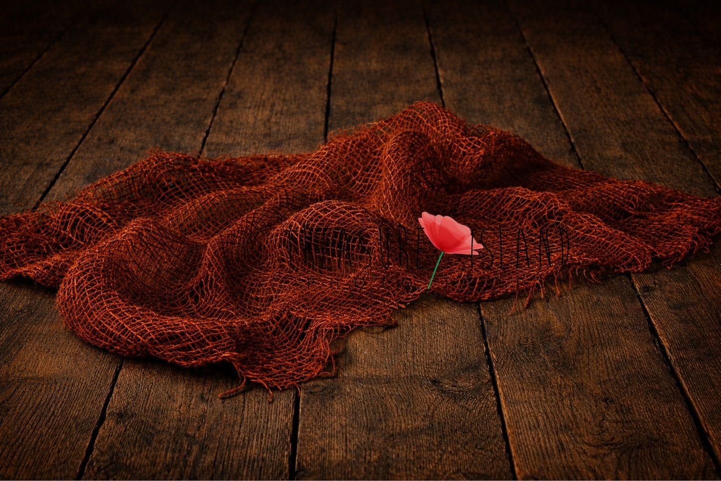 Hand-Dyed Jute Fiber Layer – Newborn Photo Props