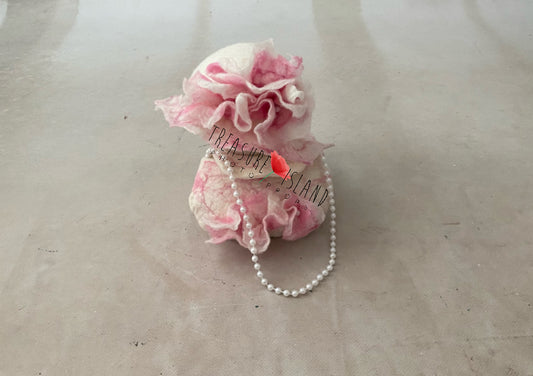 Luxury Hat & purse SET ✨ pearls ✨ doll bag