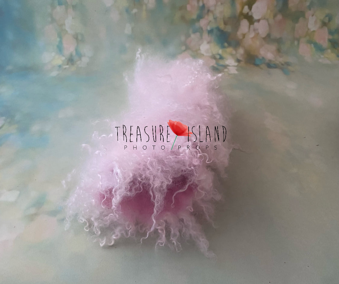 CURLY blanket Candy pink  ✨6 sizes✨