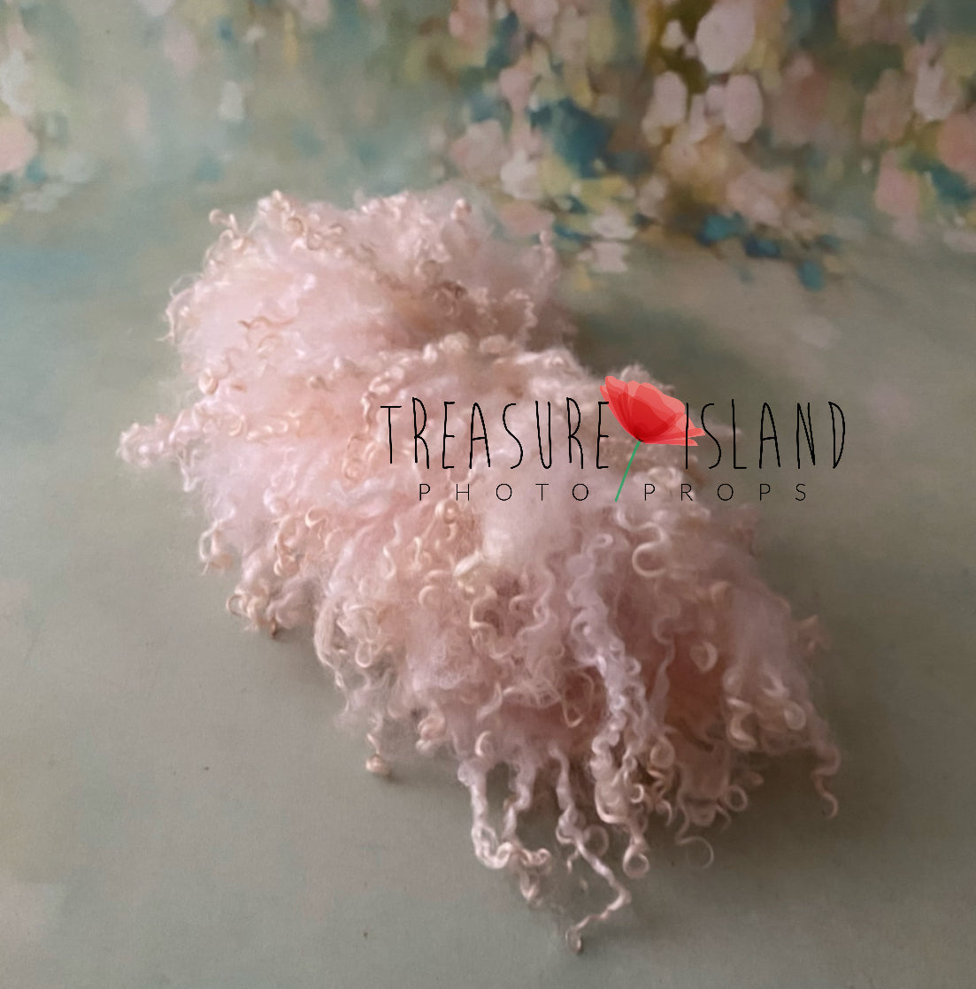 CURLY blanket EXTRA light pink - 6 sizes