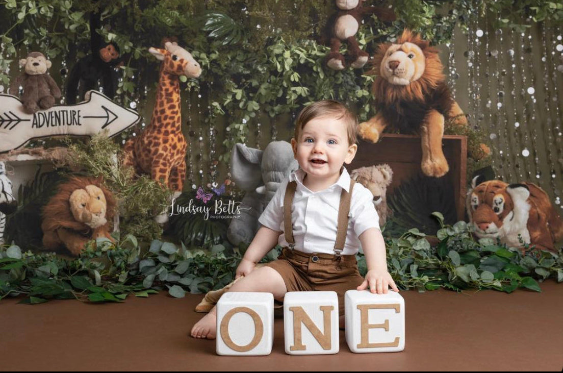 ONE BLOCKS - lightweight styrofoam - CAKE SMASH - Photo Props