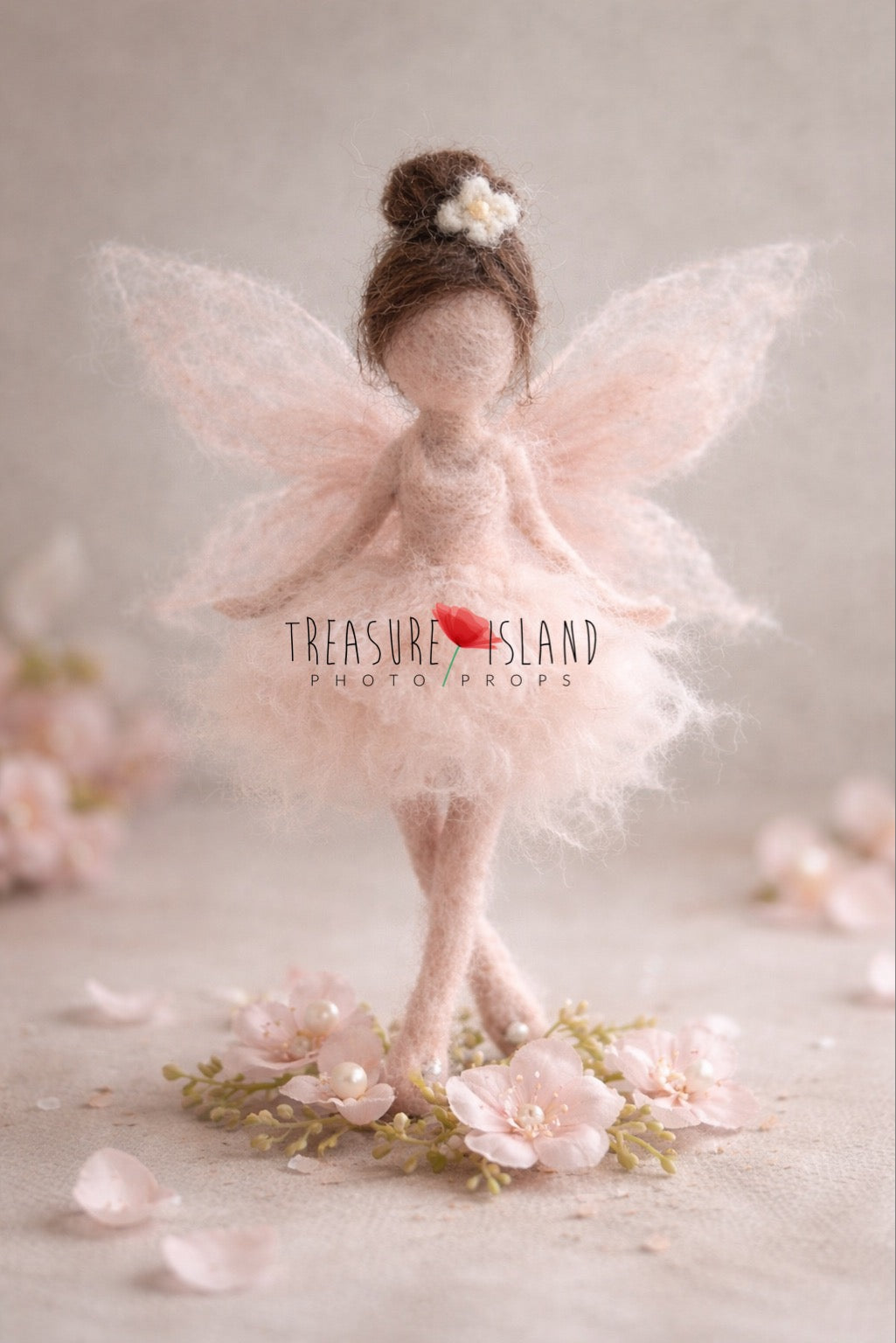 Ethereal Fairy Collection – Hand-Felted Miniature Fairies for Fine Art Photography - Newborn Props