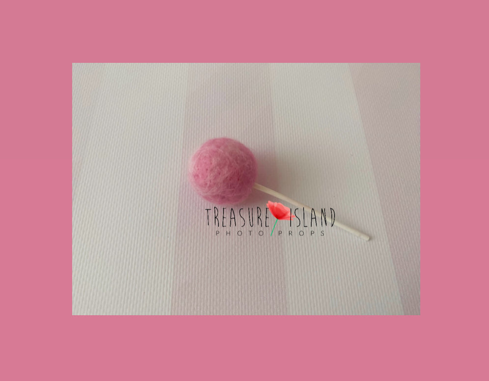 PRINCESS  SET - Needle Doll Accessories – Lipstick, Pearls, Candy & Lollipops - Handmade Baby Props