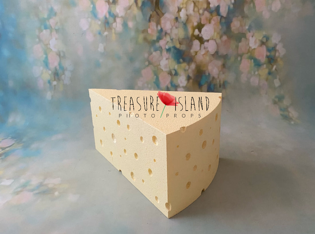 Giant Swiss Cheese Prop – Styrofoam Newborn & Sitter Photography Bowl - Mouse props