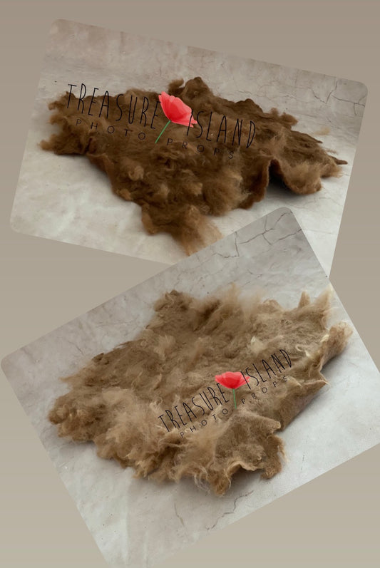 Alpaca irregular blanket