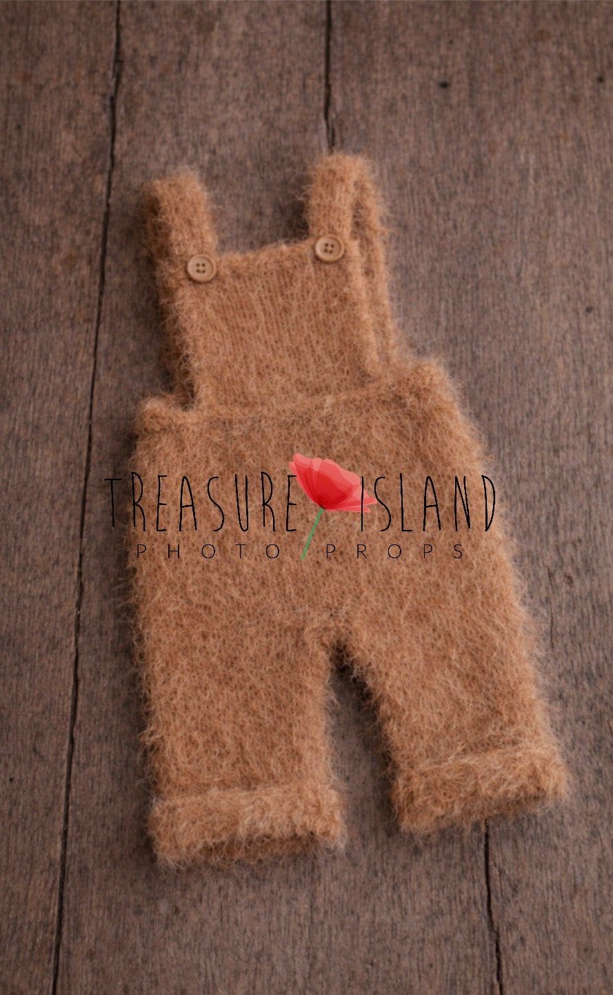 Fluffy Mohair Baby Romper | Newborn & Sitter Photography Prop | Handmade Luxury Overalls
