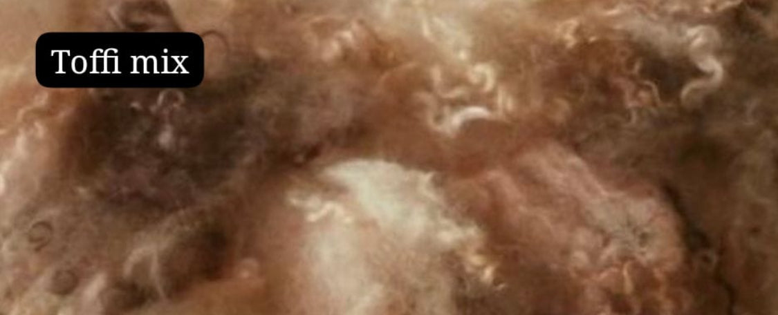 Curly Woven Wool Blankets with Sheep Locks – Newborn Photography Layer