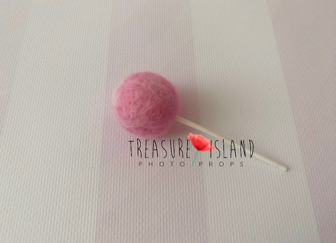 PRINCESS  SET - Needle Doll Accessories – Lipstick, Pearls, Candy & Lollipops - Handmade Baby Props