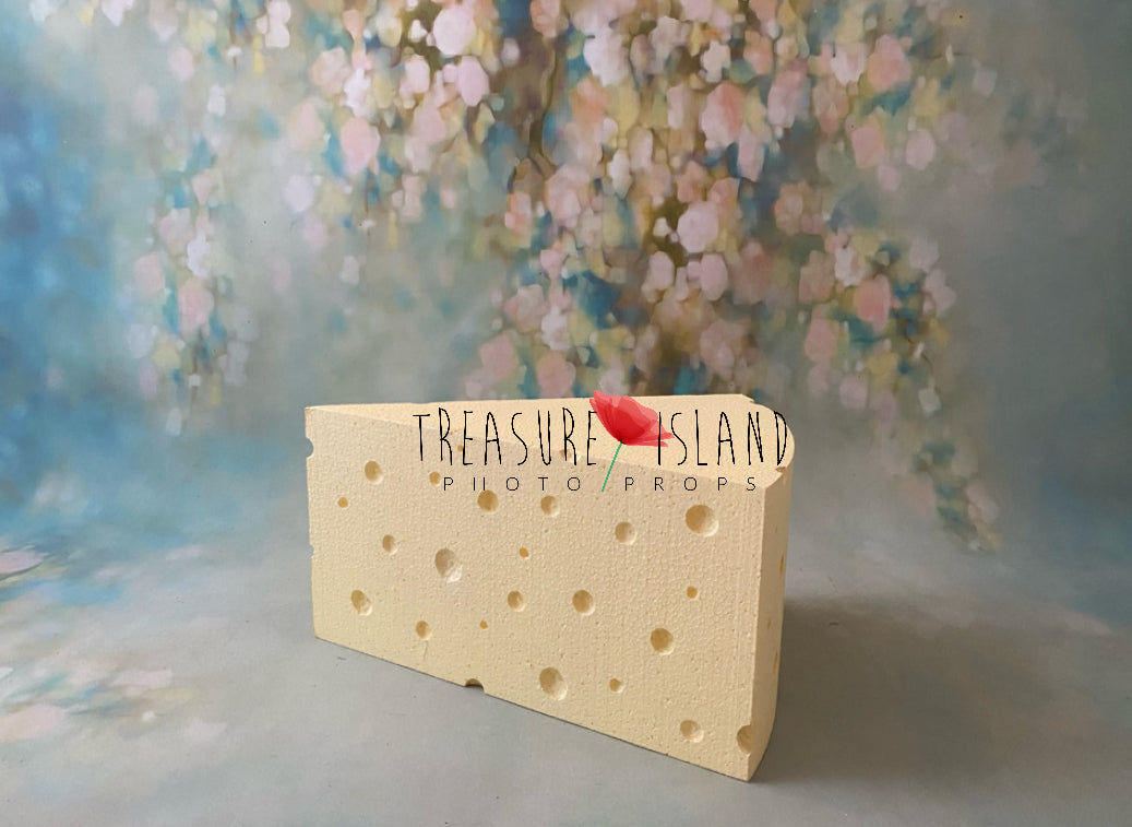 Giant Swiss Cheese Prop – Styrofoam Newborn & Sitter Photography Bowl - Mouse props