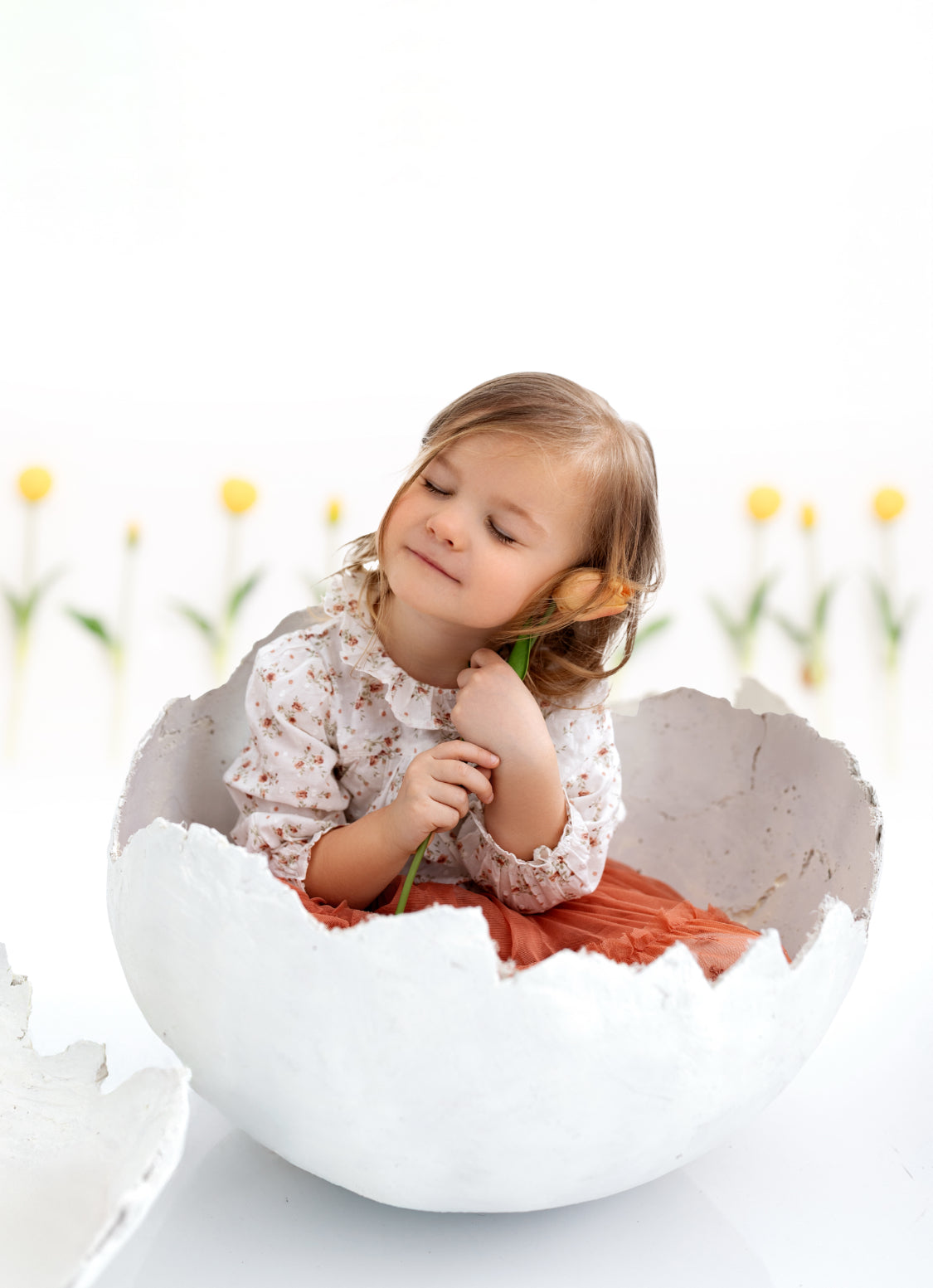Easter Eggshell Prop – Handmade Plaster Version