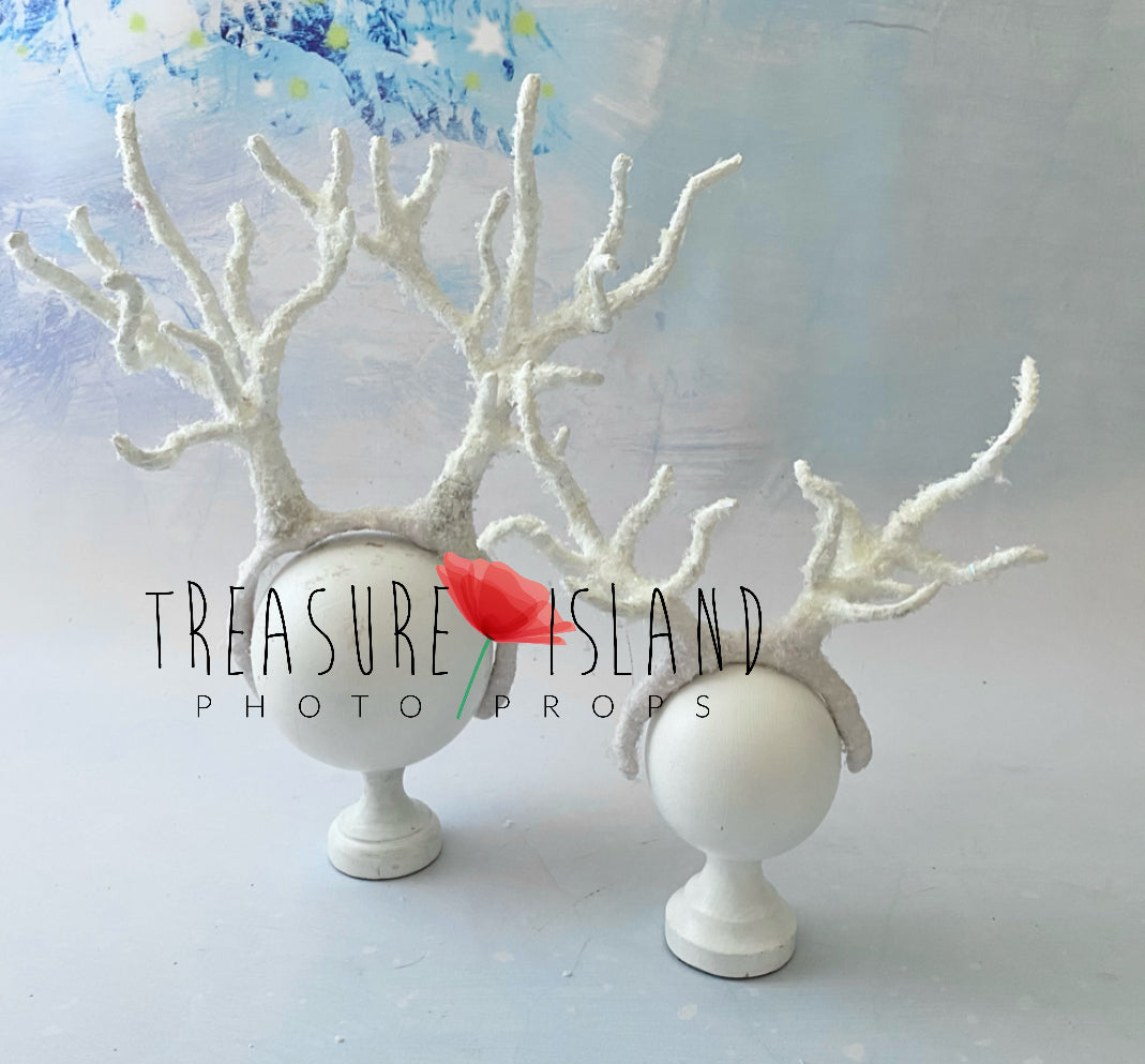 Fake Reindeer Antlers - sizes to choose
