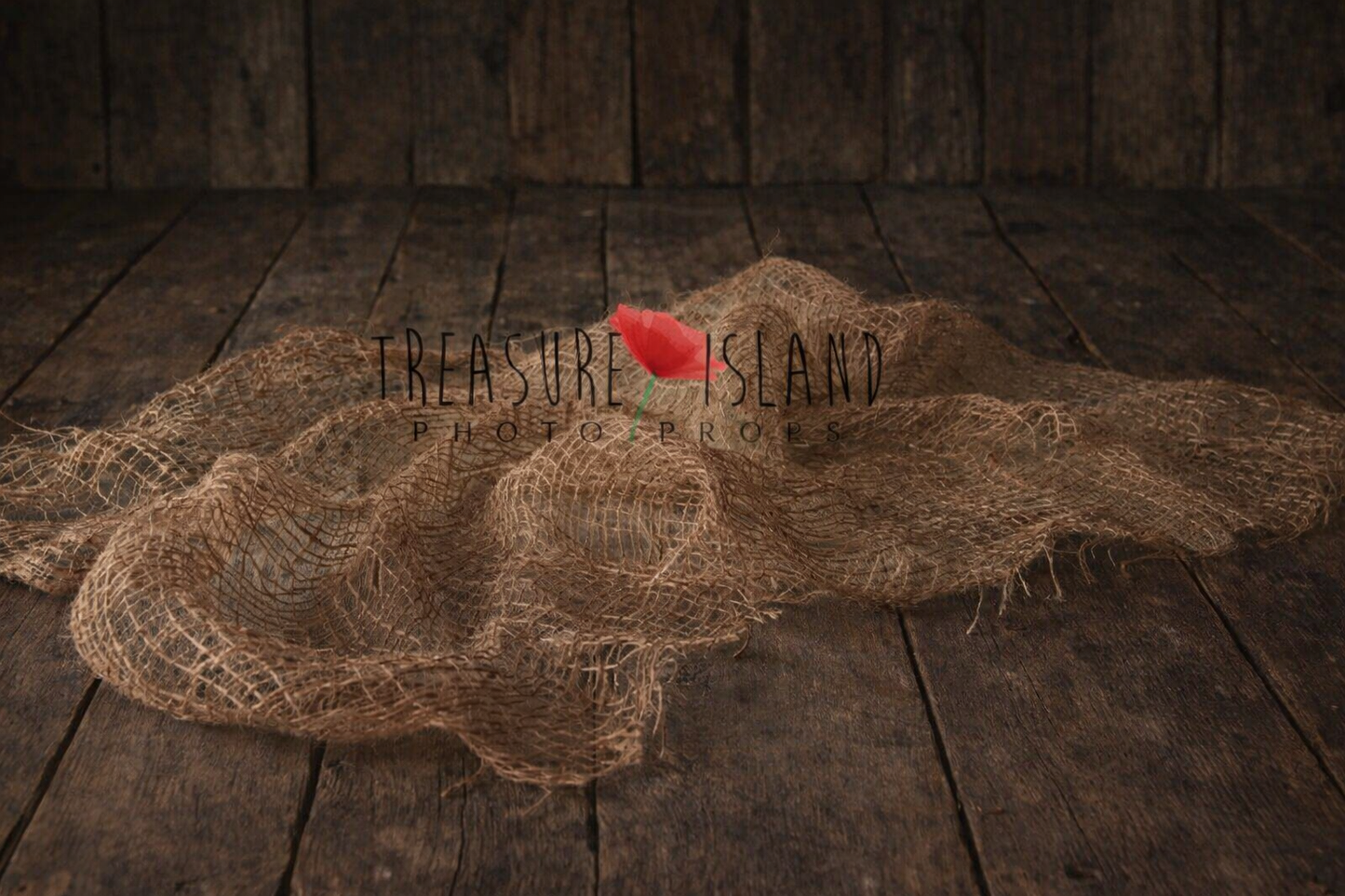Hand-Dyed Jute Fiber Layer – Newborn Photo Props