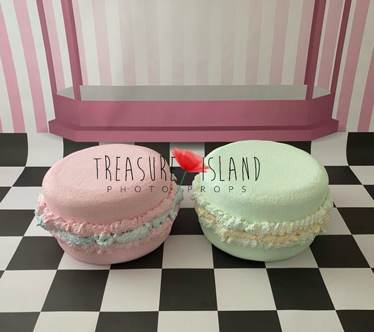 Styrofoam Giant Macarons – Cake Smash Props