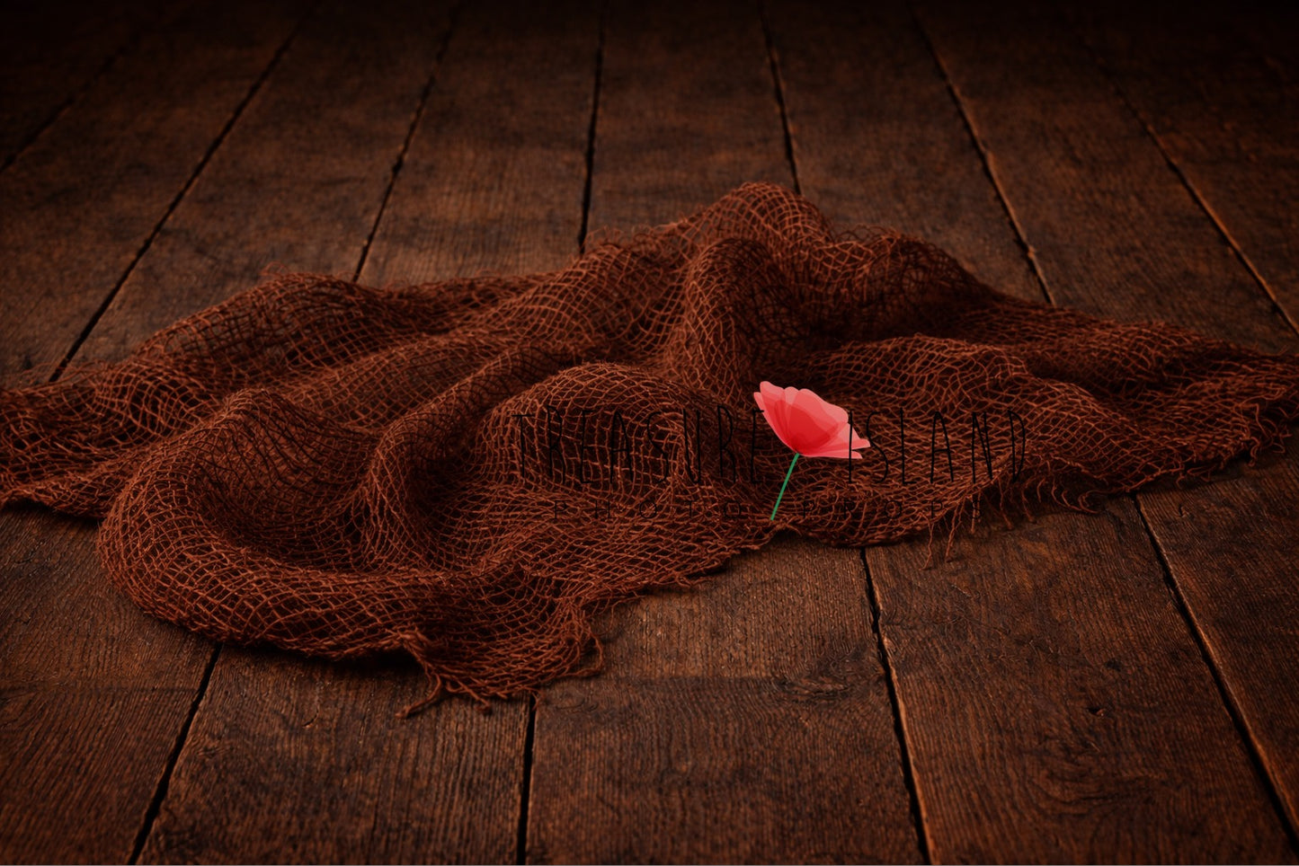 Hand-Dyed Jute Fiber Layer – Newborn Photo Props