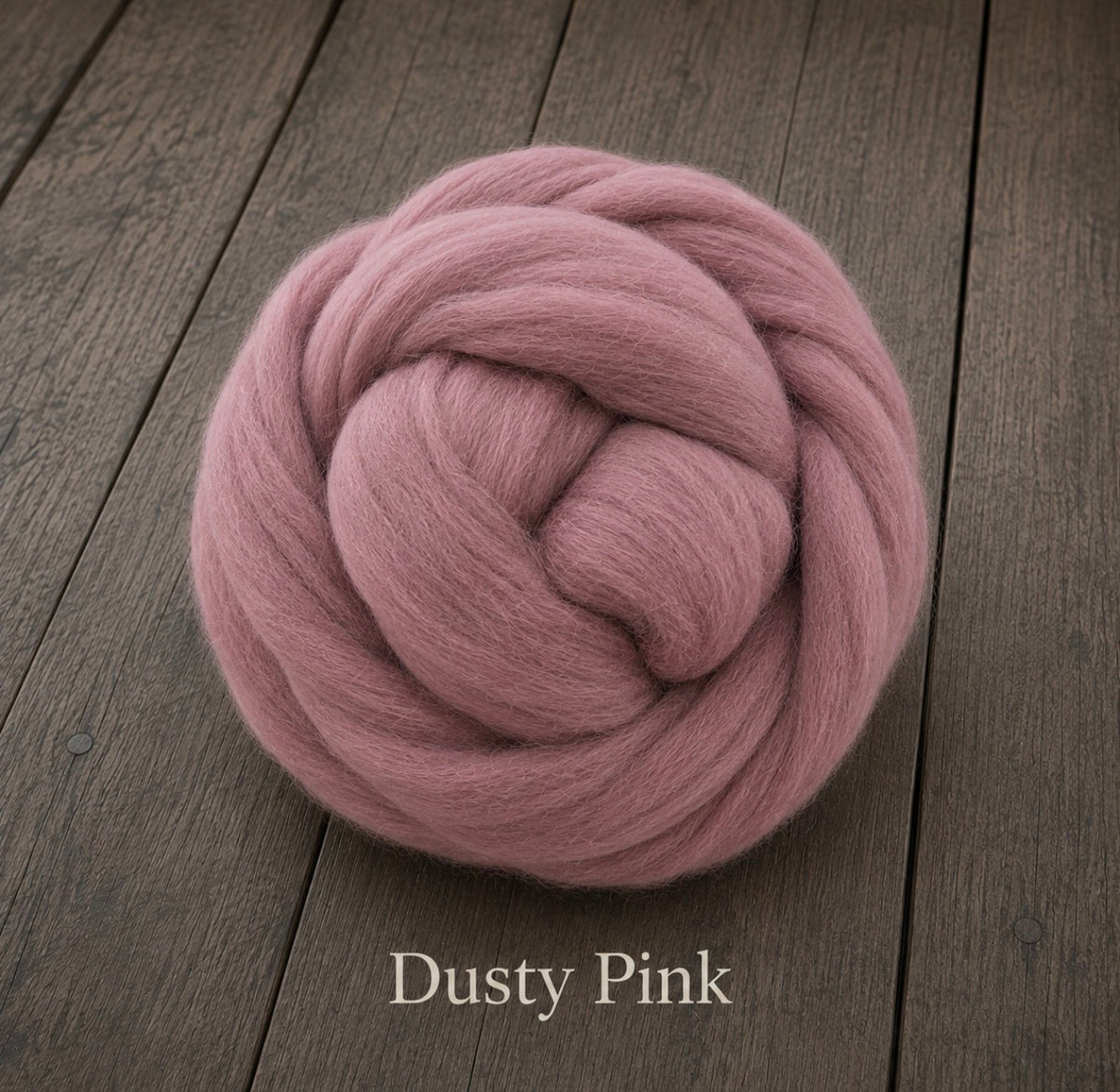 Dusty pink felted wool wrap color sample for newborn photography