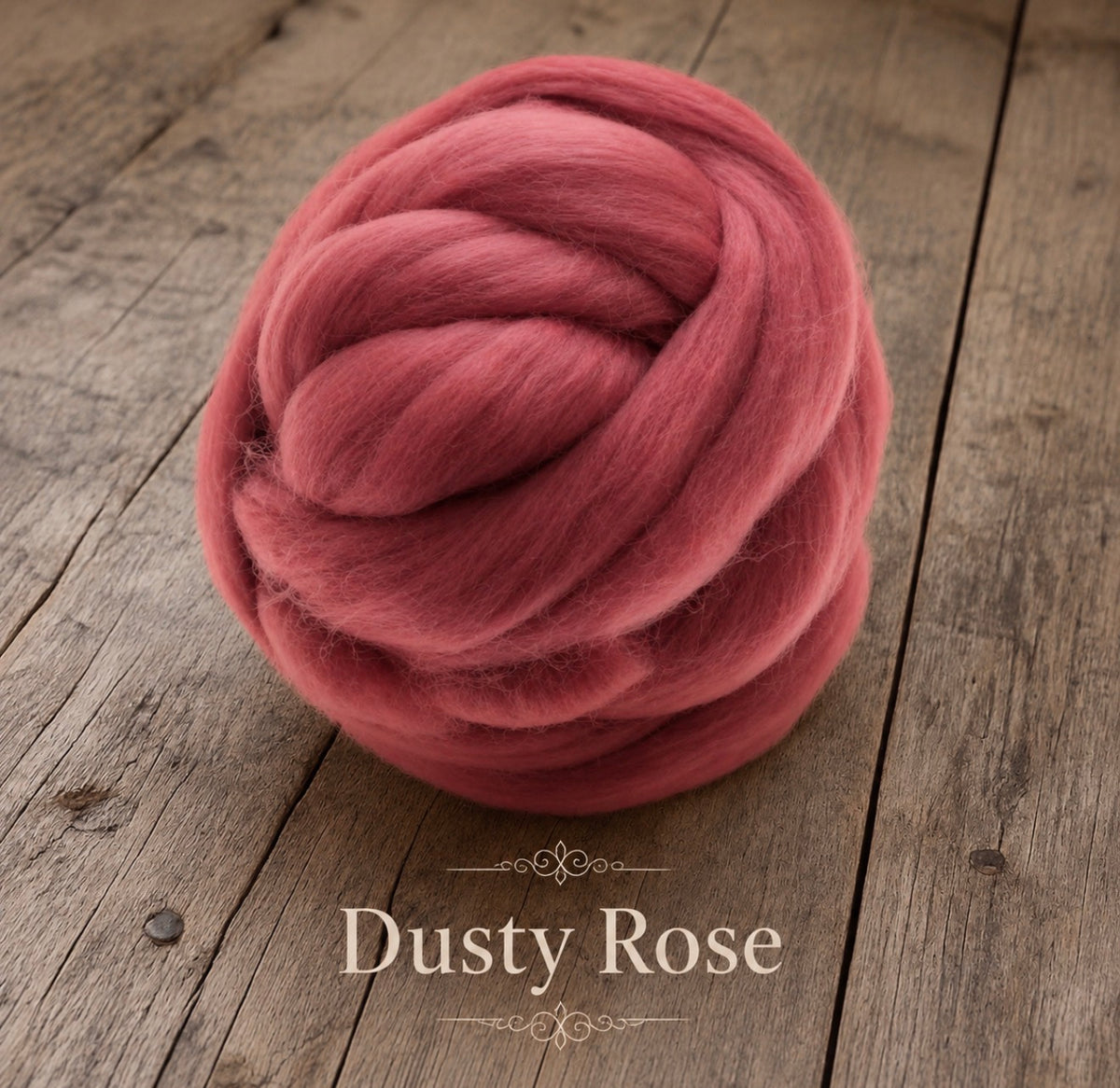 Dusty Rose felted wool wrap color sample for newborn photography