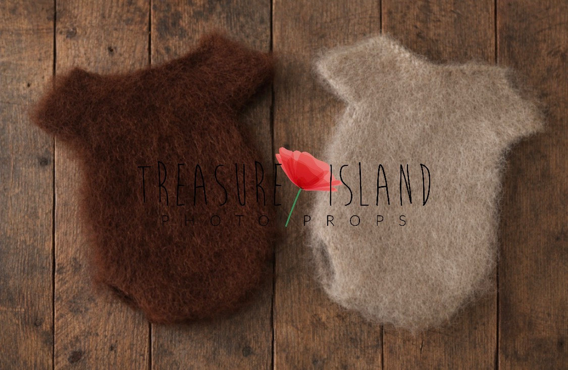 FLUFFY  Classic body / KNITTED Newborn body