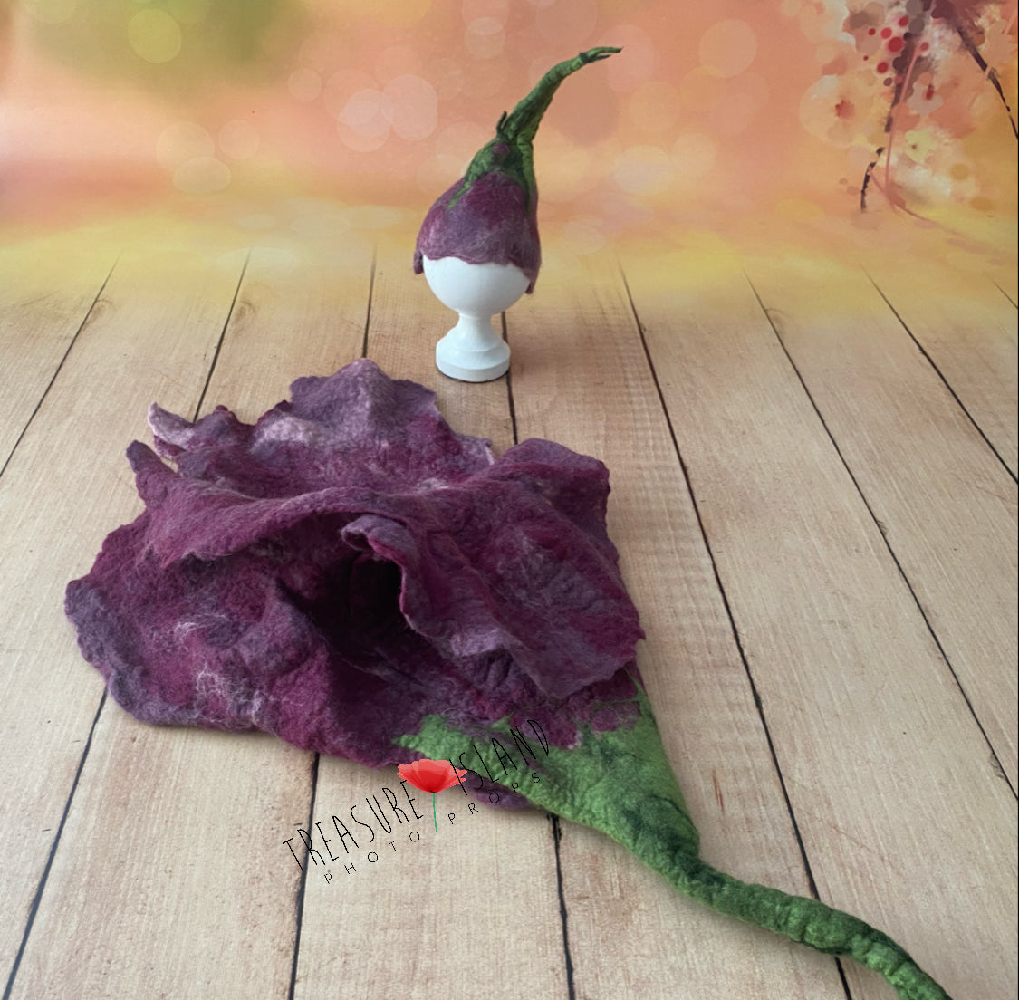 FELTED POSING FLOWER NB SIZE