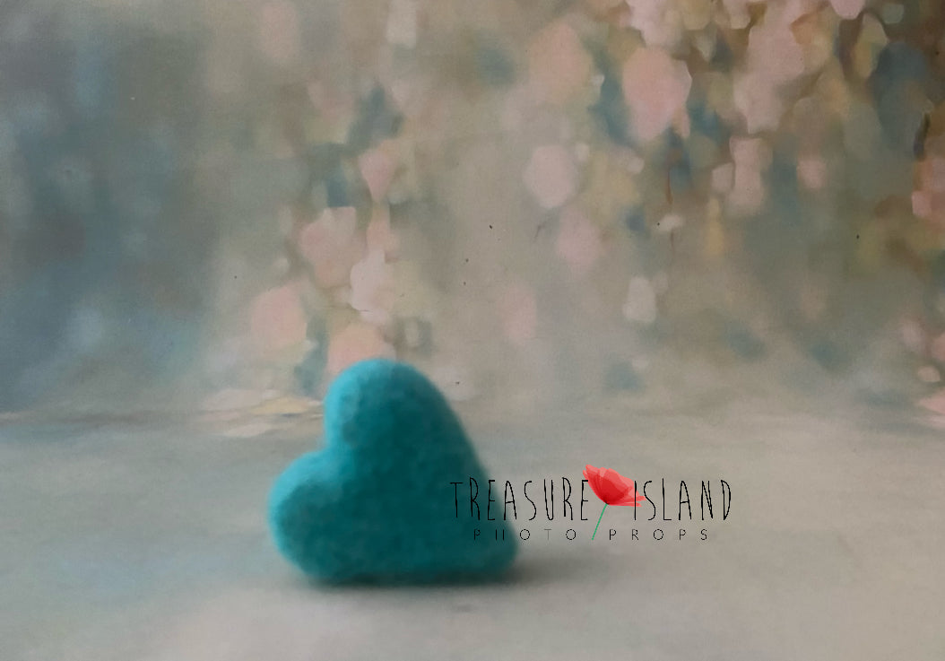 Felted Hearts – XS & S (39 Colors) – Handcrafted Wool for Newborn & Sitter Photography