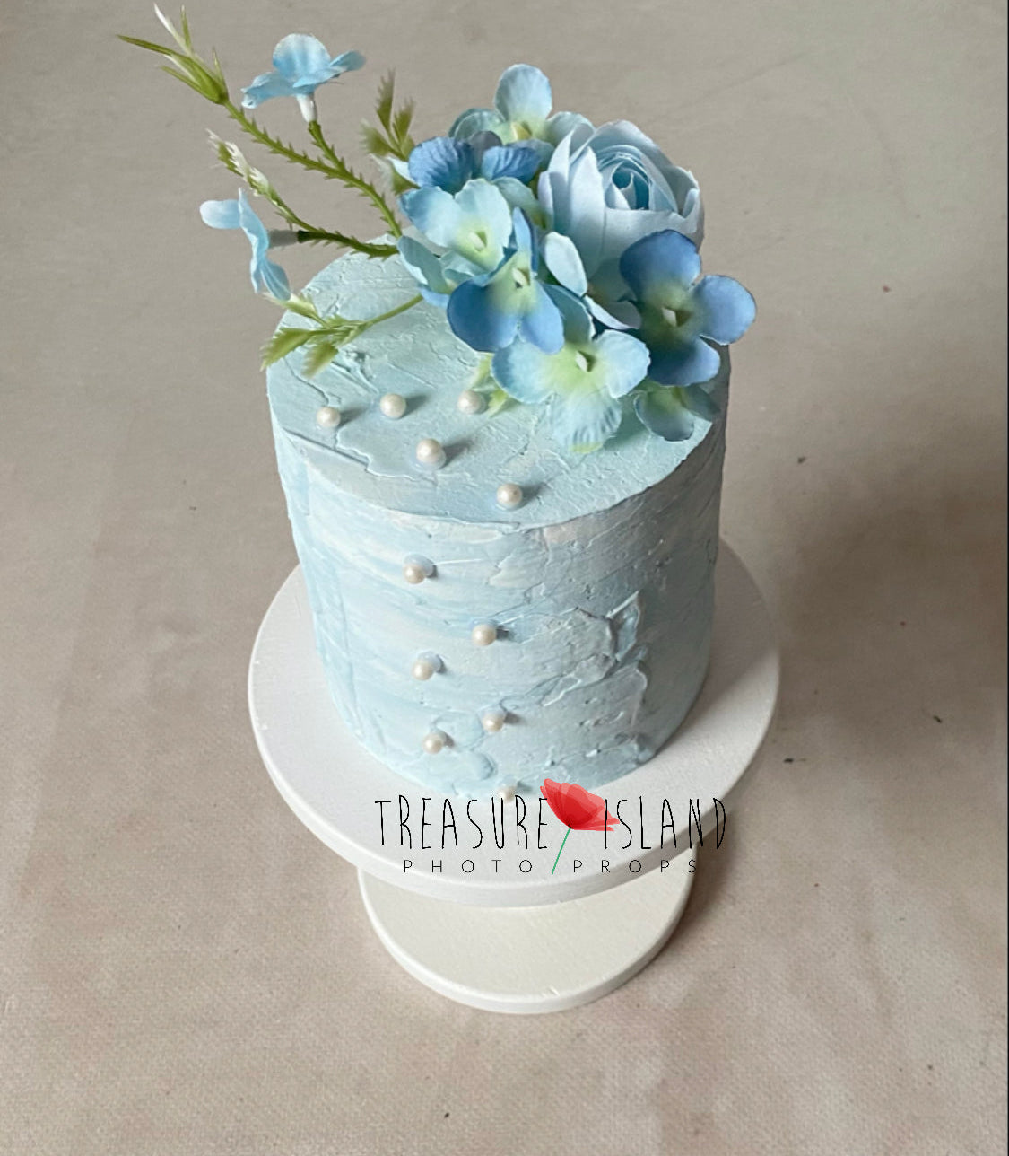 FAKE FAUX CAKE ✨BLUE ✨ 1..2 .. or 3-tiered✨ Cake smash