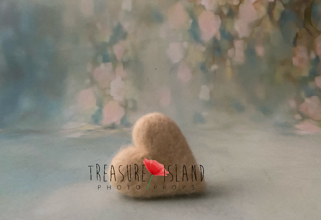 Felted Hearts – XS & S (39 Colors) – Handcrafted Wool for Newborn & Sitter Photography