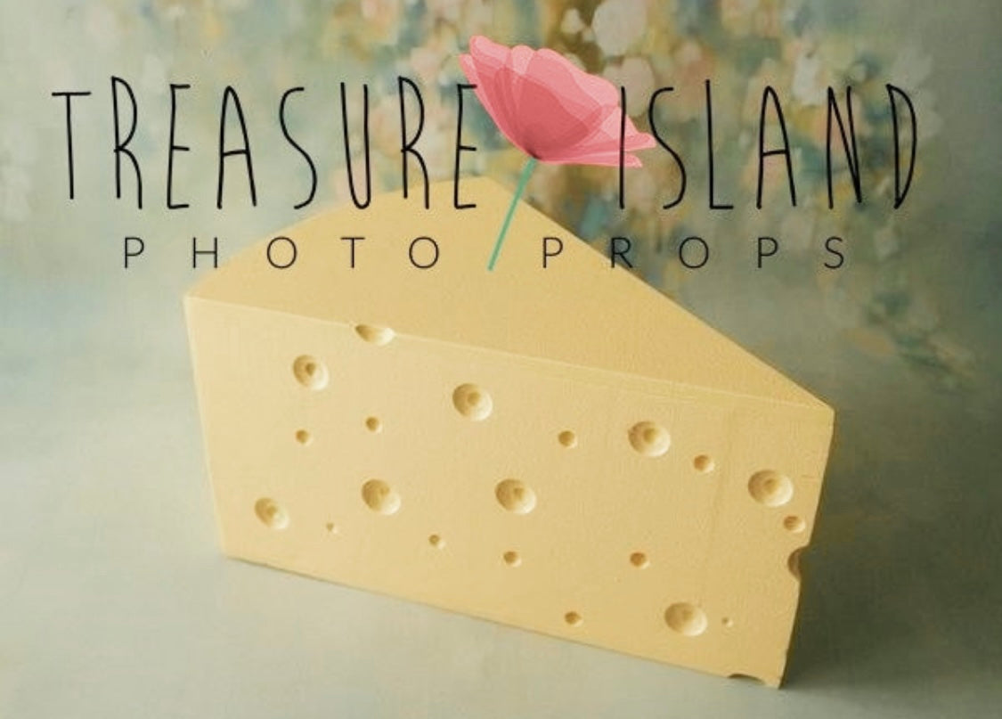 Giant Swiss Cheese Prop – Styrofoam Newborn & Sitter Photography Bowl - Mouse props